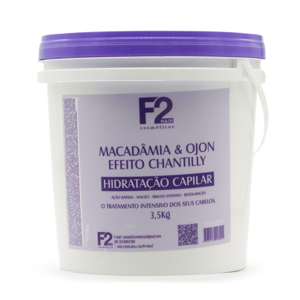 Máscara Balde Macadâmia e Ojon Efeito Chantilly 3,5kg